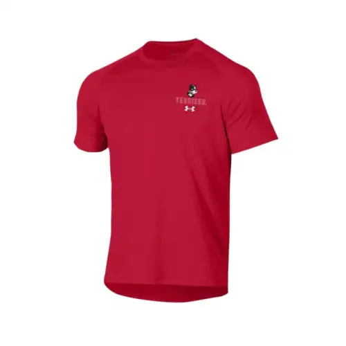 Under Armour TechCollegiate T Shirt Men's Red