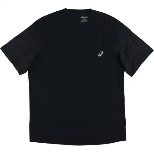 ASICS T Shirts Men's Black Crew Neck