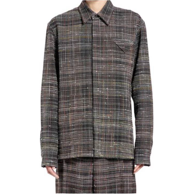 Bottega Veneta Drop Shoulder Textured Shirt