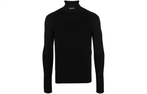 Balenciaga Logo label Roll neck Jumper