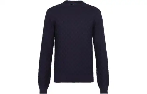 LOUIS VUITTON 1A7XCU Damier Signature Crewneck
