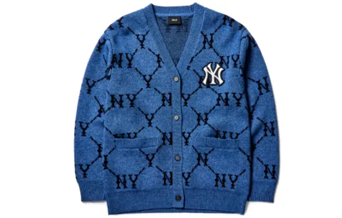 MLB Monogram Knitwear Unisex Blue