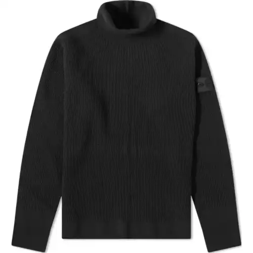 STONE ISLAND Sweater Men's Black
