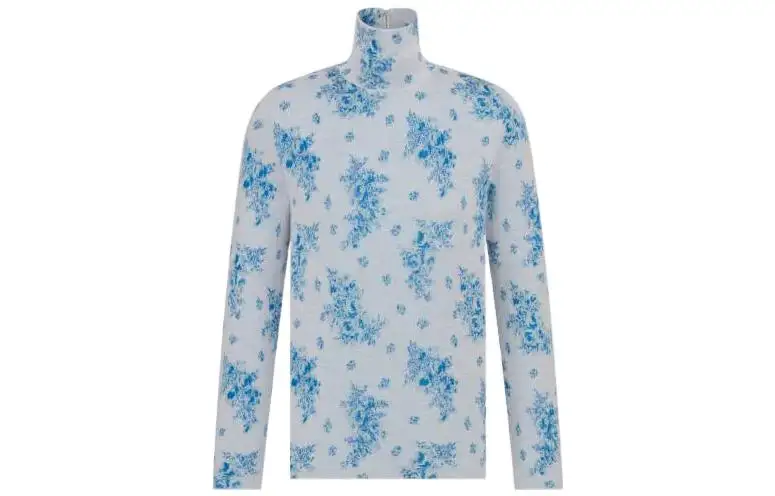 DIOR Sweaters Men's White Lapel Moderate Set