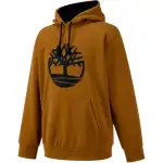 Timberland AF TFO Tree Logo Brushback Sweatshirt Men's Yellow