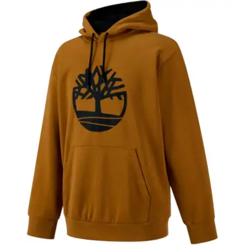 Timberland AF TFO Tree Logo Brushback Sweatshirt Men's Yellow