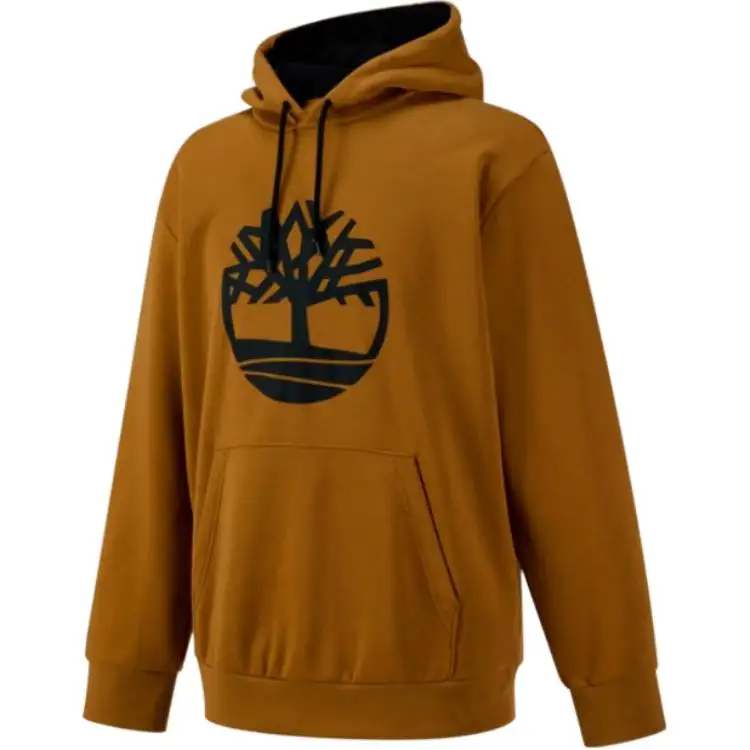 Timberland AF TFO Tree Logo Brushback Sweatshirt Men's Yellow