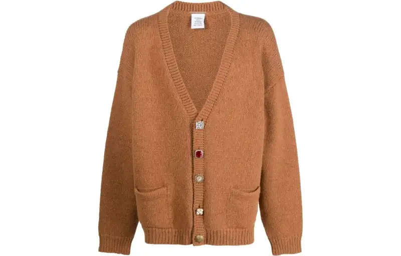 Vetements Cashmere Sweater Men's Brown