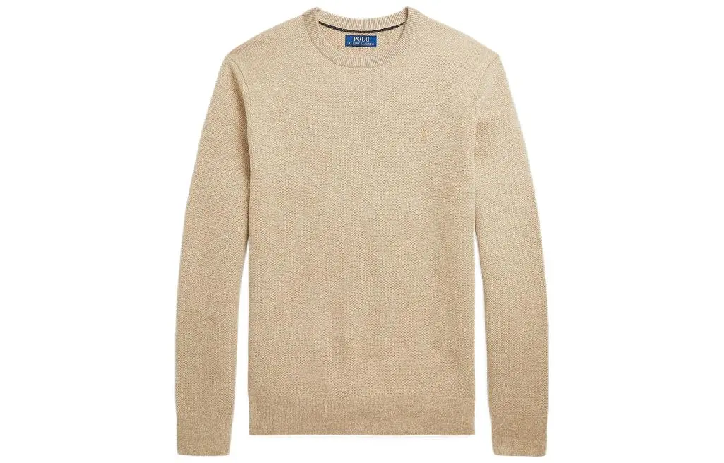 Polo Ralph Lauren FW22 Sweater Slim Fit Men's Beige