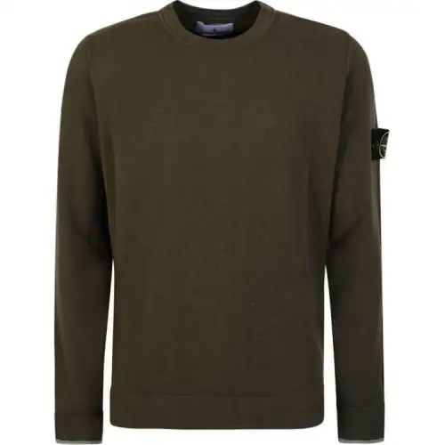 STONE ISLAND Compass Patch Crewneck Jumper