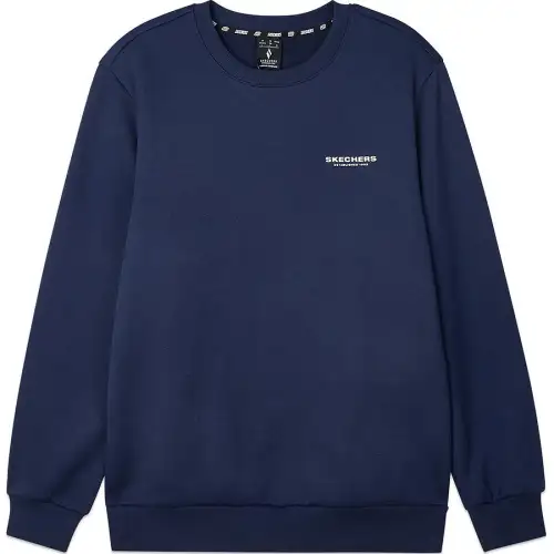 Skechers Sports League Collection Sweatshirt Men's Marine Blue