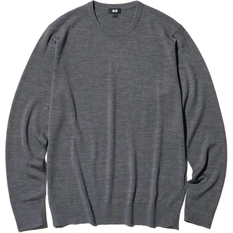 UNIQLO Sweater Men's Asphalt Gray