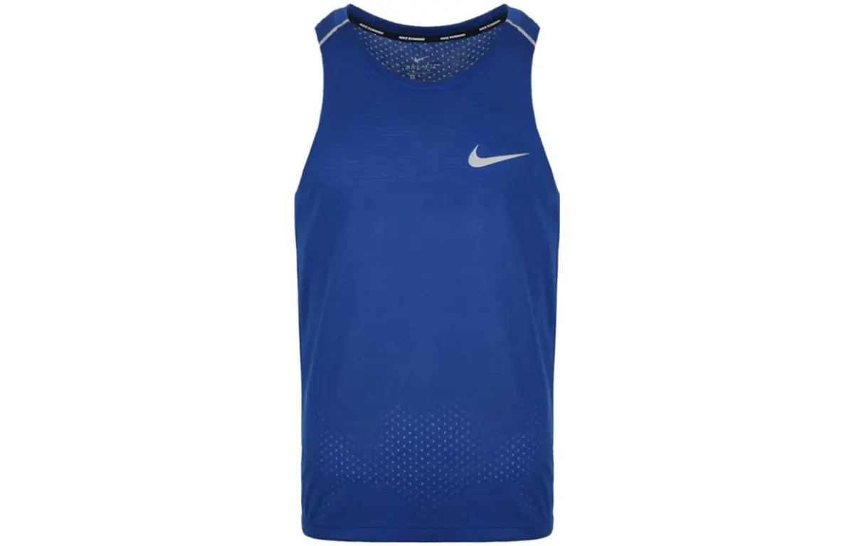 Nike Tank Tops Men's Blue Crew Neck Thin Other