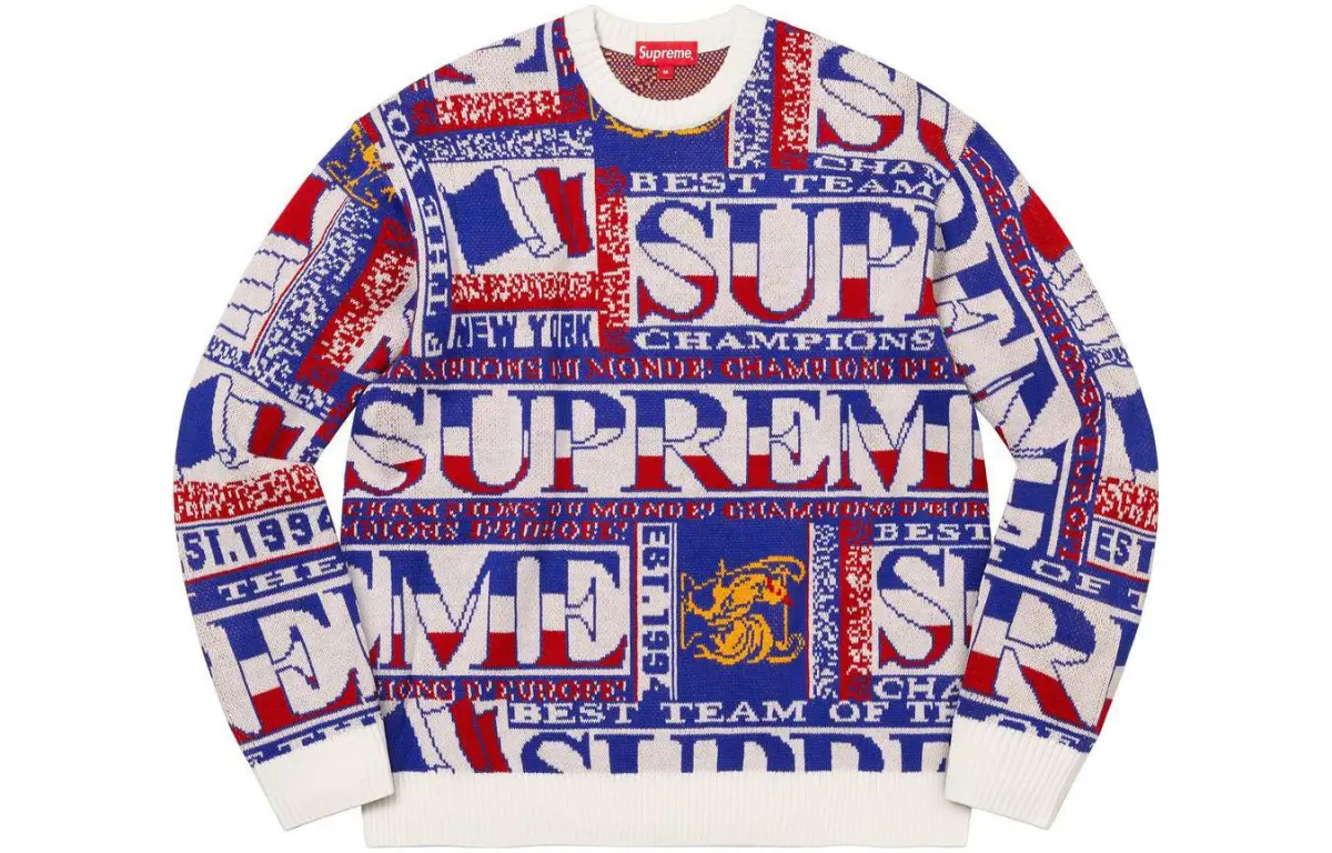 Supreme Scarf Sweater