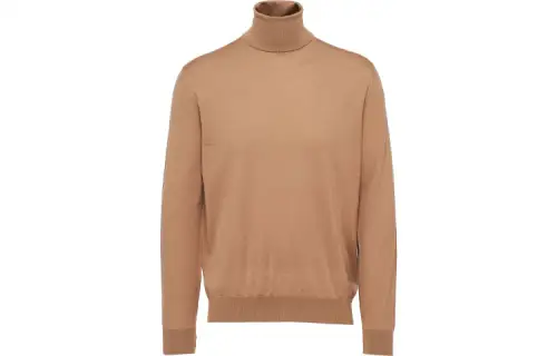 Prada virgin wool high-neck jumper