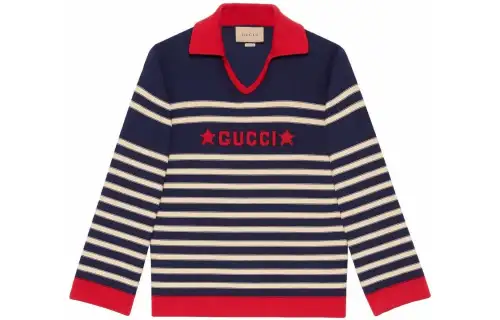 GUCCI Sweaters Men's Blue Moderate