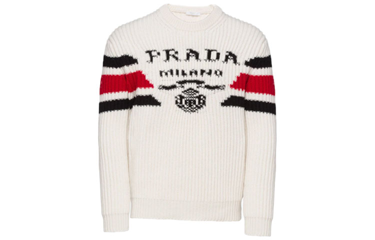 Мужской джемпер Prada (белый)