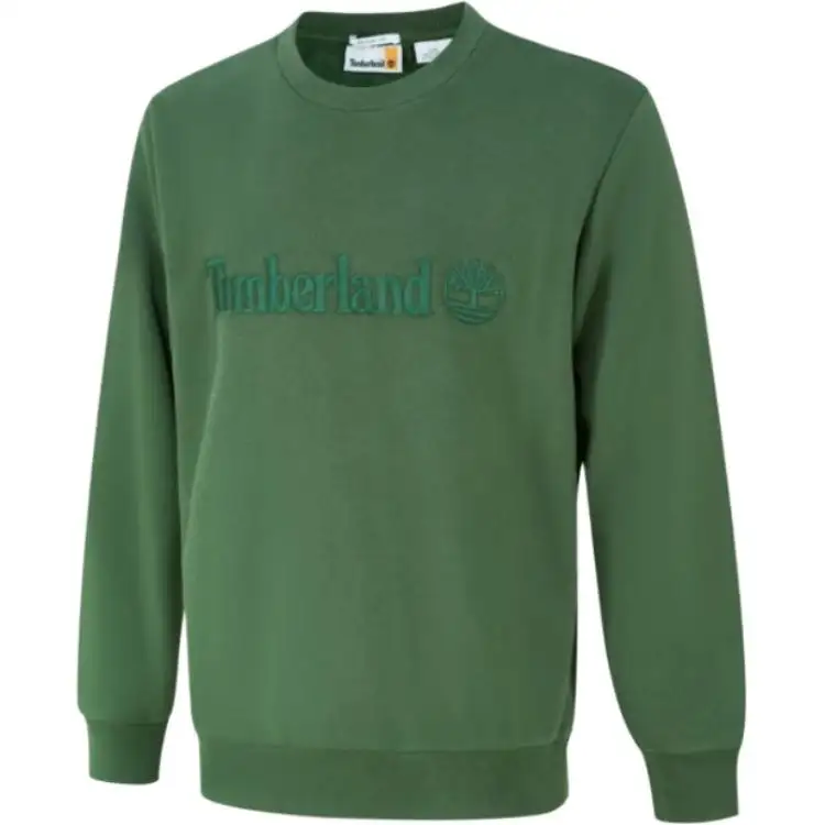 Timberland AF Embroidery Tonal Front Sweatshirt Men's Green