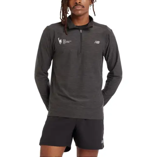 New Balance NYC MarathonTCS Sweatshirt Men's Black Heather