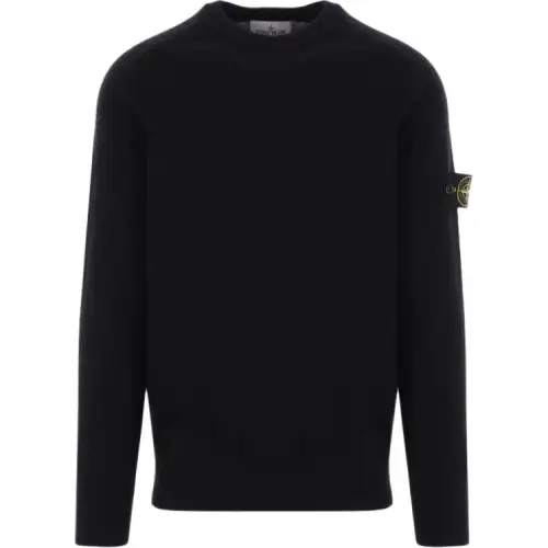 STONE ISLAND Compass Patch Crewneck Jumper