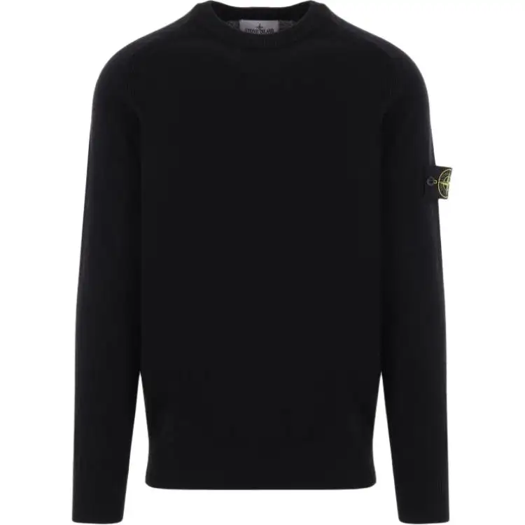 STONE ISLAND Compass Patch Crewneck Jumper