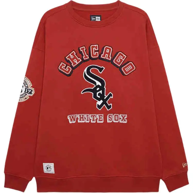 New Era FW24 Sweatshirt Unisex Red