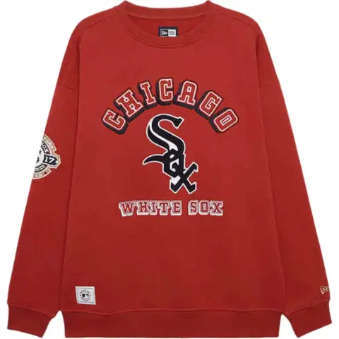 New Era FW24 Sweatshirt Unisex Red
