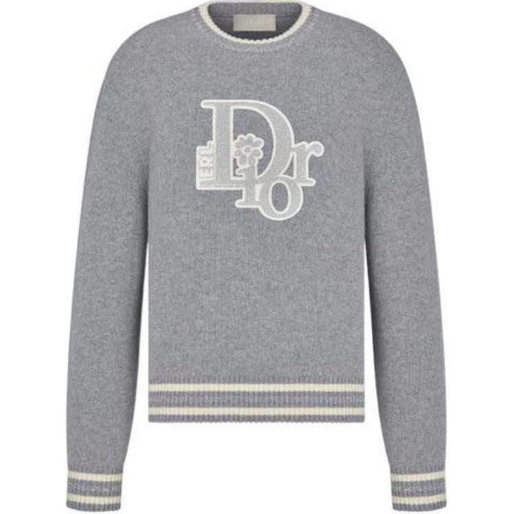 Мужской джемпер Dior (серый)