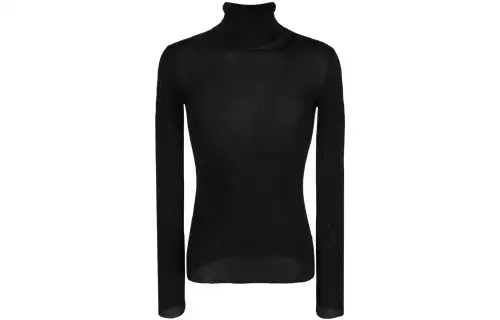 OFF WHITE Helvet Fine knit Ribbed Jumper
