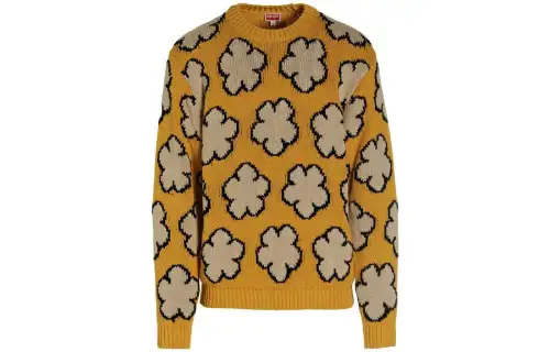 KENZO Allover Boke Flower Knitted Jumper
