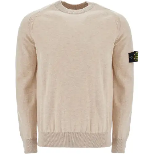 STONE ISLAND Compass Patch Crewneck Jumper