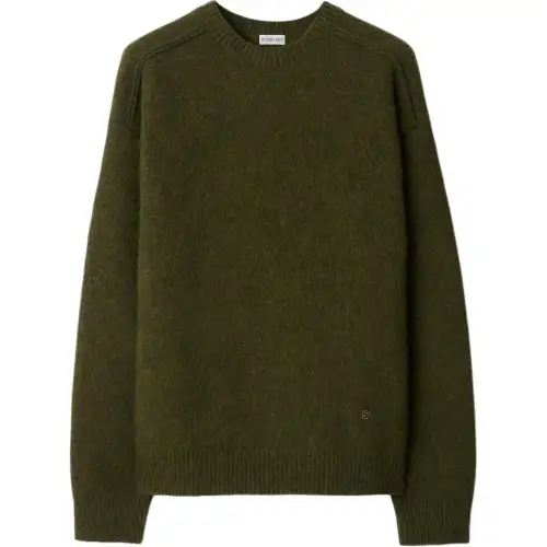 Burberry Long Sleeved Crewneck Knitted Jumper