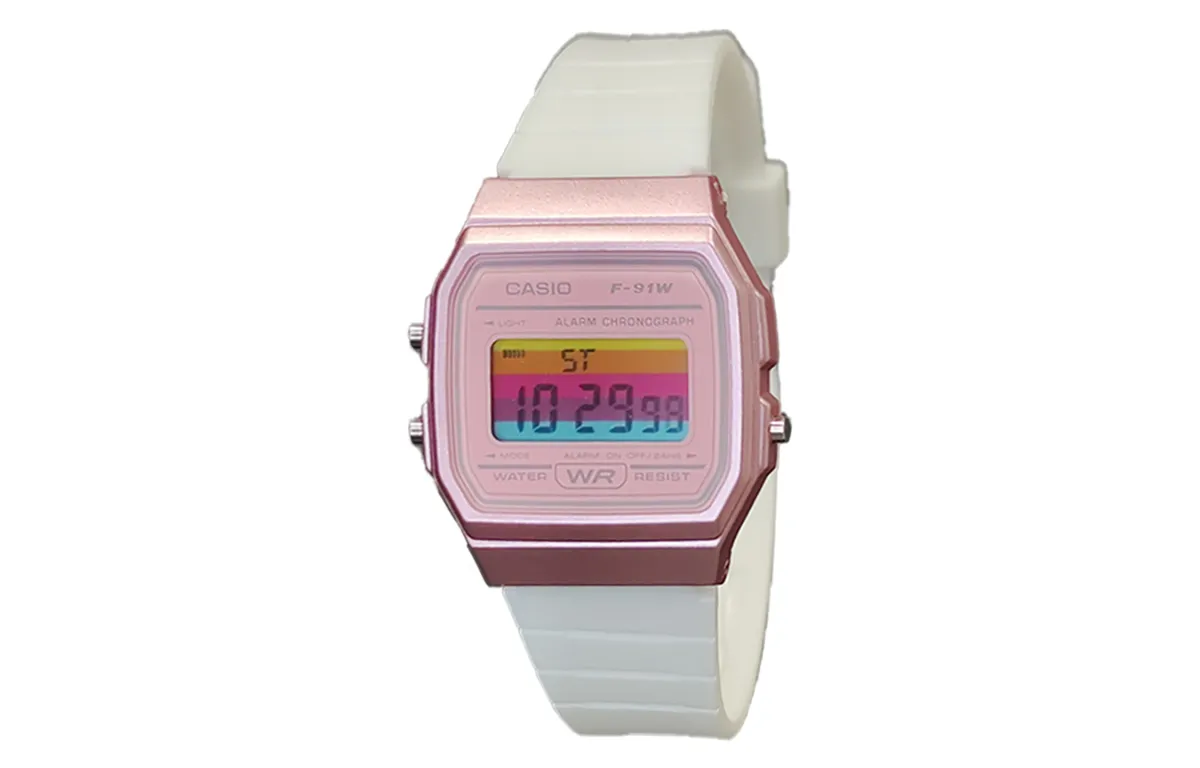 CASIO Custom Collection Quartz Movement Resin Strap Watch Men's Watches Gray Dial