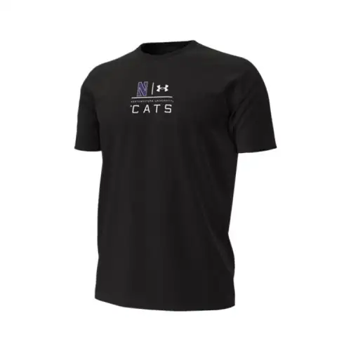 Under Armour Performance CottonCollegiate T Shirt Men's Black