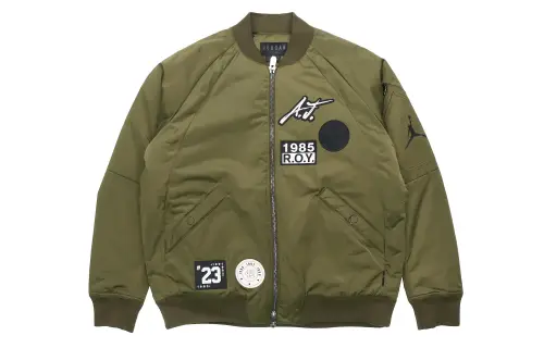 Jordan Jackets Men's Baseball Collar Moderate Pilot