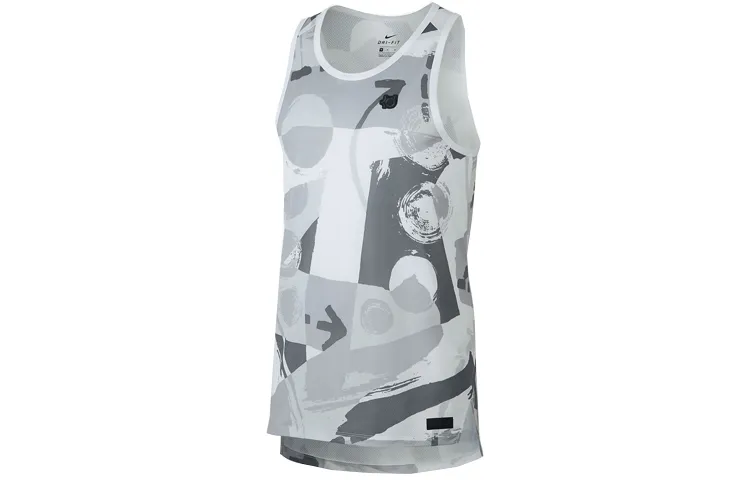 Nike Tank Tops Men's Light Gray