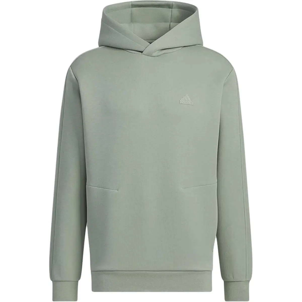 Adidas Sweatshirts Men's Green Hooded Moderate Straight Fit