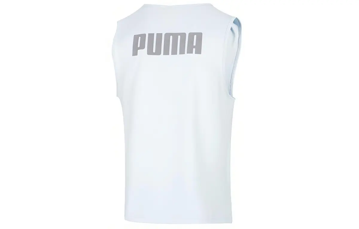PUMA Tank Tops Men's Light Blue