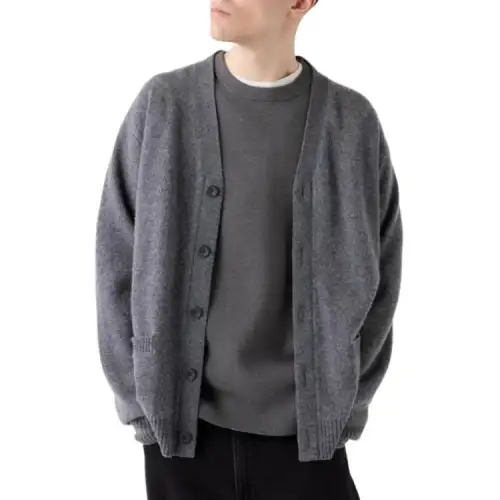 UNIQLO Sweater Unisex Asphalt Gray
