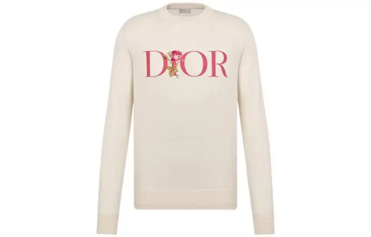 DIOR DIOR New Season Collection DIOR FW22 Qixi Festival Collection FW22 Knitwear Men's White