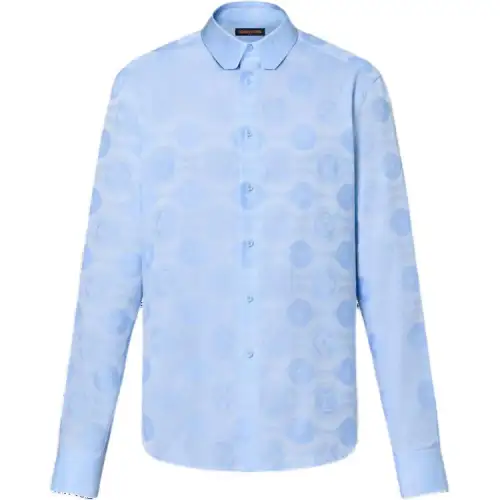 LOUIS VUITTON 2010s Monogram Cotton Shirt