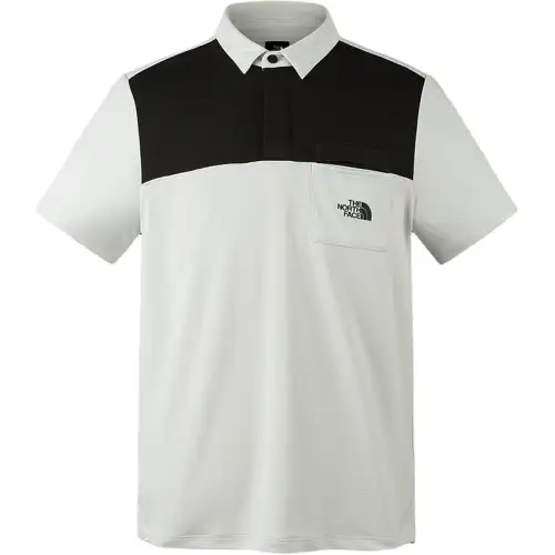 THE NORTH FACE Polo Shirt Men's Black Gray