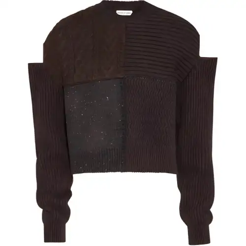 Bottega Veneta SS21 Knitwear Men's Dark Chocolate