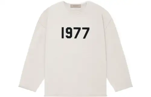 Fear Of God Essentials 1977 Raw Edge Sweater