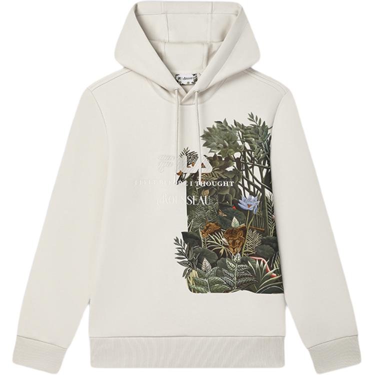 Мужское худи Fila x Rousseau Heritage (бежевое)