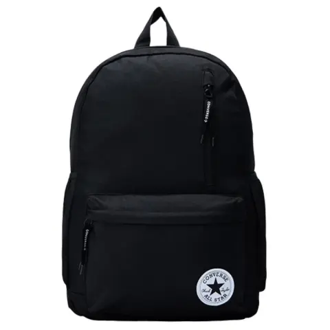 Converse Polyester Backpack Student Backpack Medium Black