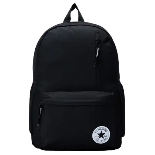 Converse Polyester Backpack Student Backpack Medium Black