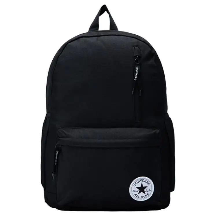 Converse Polyester Backpack Student Backpack Medium Black