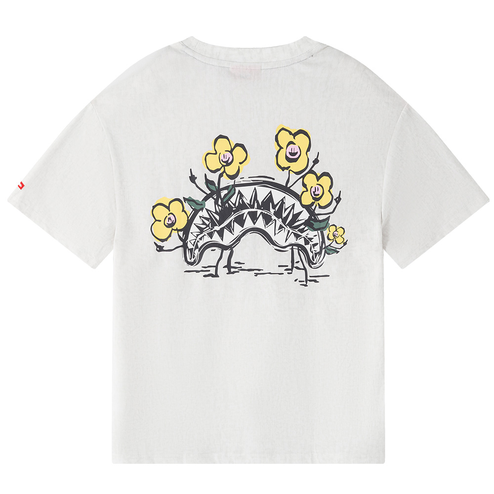 Футболка SPRAYGROUND Flower Shark (черная)