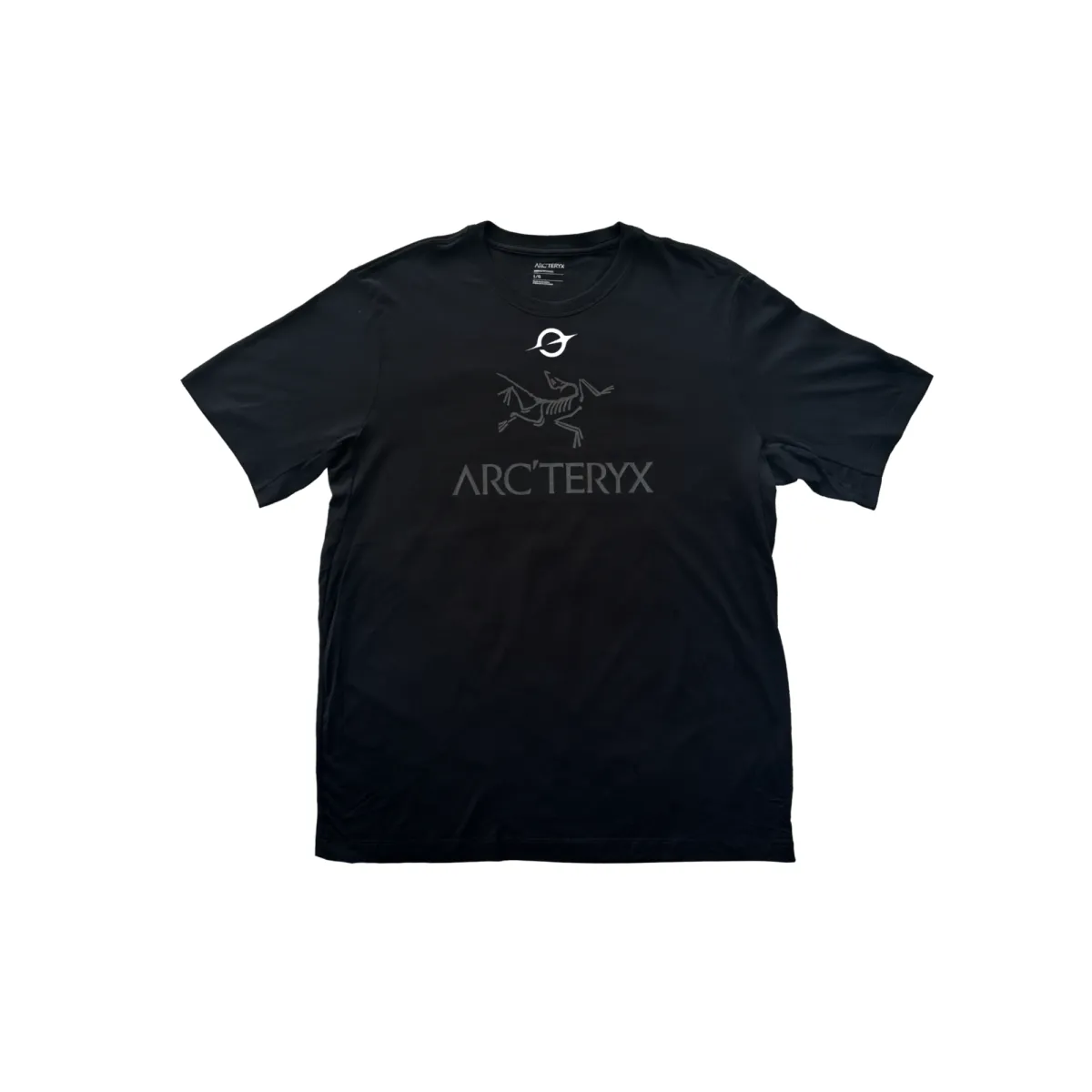 Arcteryx T-Shirts Unisex Black/Black Crew Neck Moderate Straight Fit